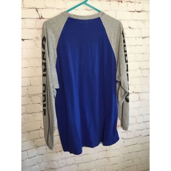 Vintage Pure Polaris Racing Shirt Long Sleeve Sz XL Gray Blue Logo - Picture 8 of 9